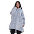 Snuggs Blanket Hoodie Light Grey